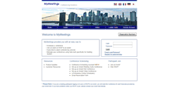 Desktop Screenshot of mymeetings.com